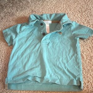 Janie and Jack Teal Polo Shirt